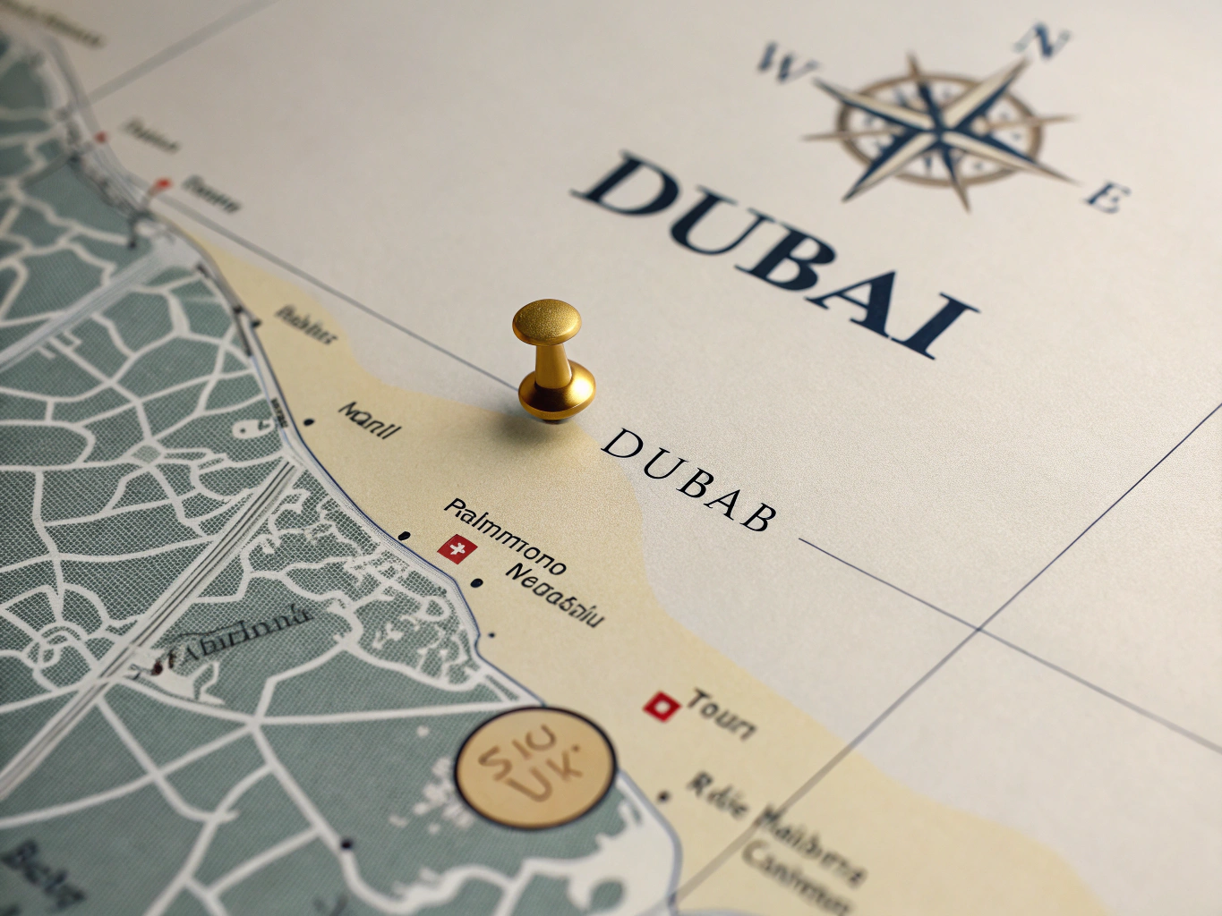 Geographic location of Nexel Dubai Hub