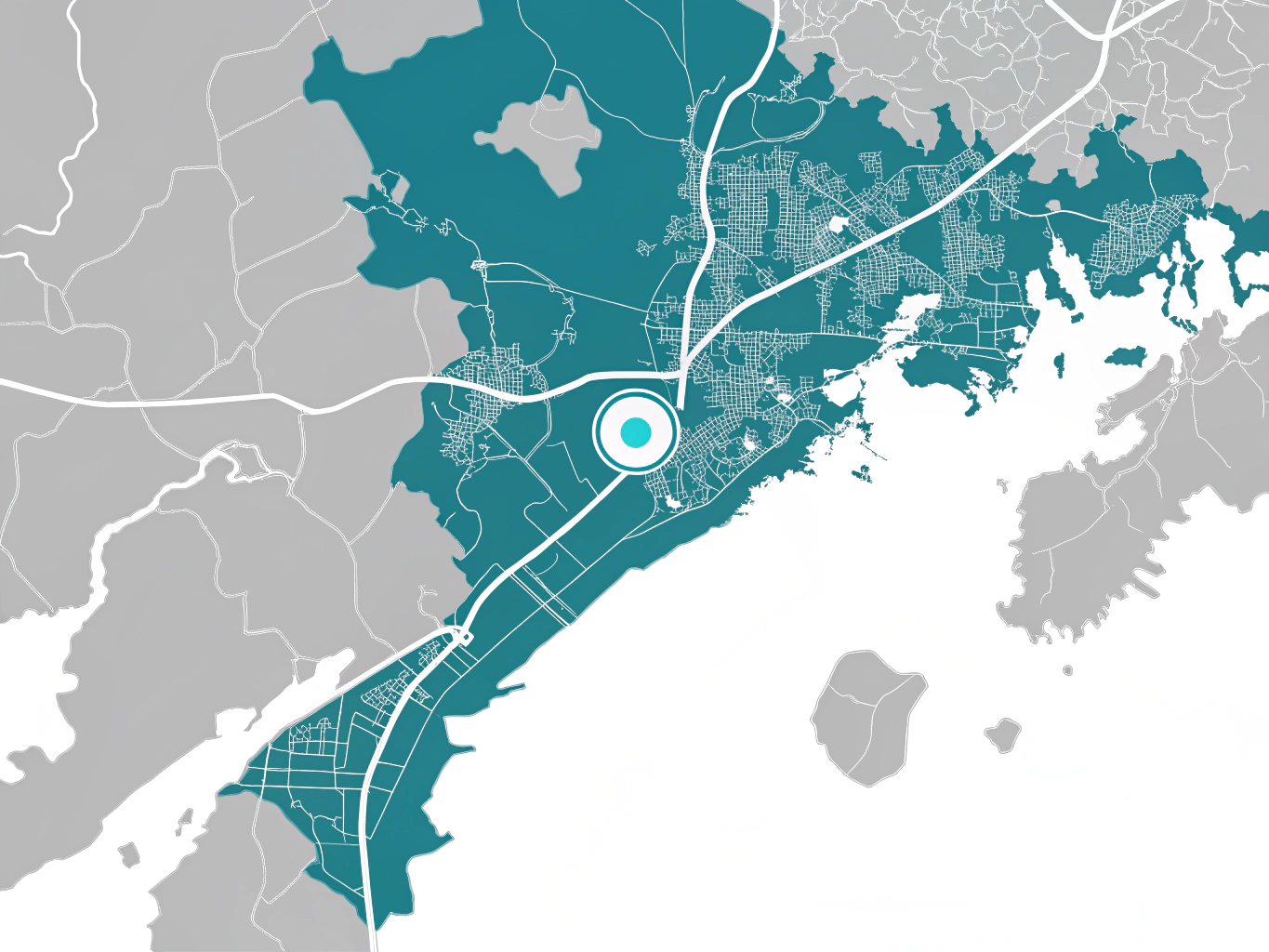 Geographic location of Nexel Shenzhen HQ