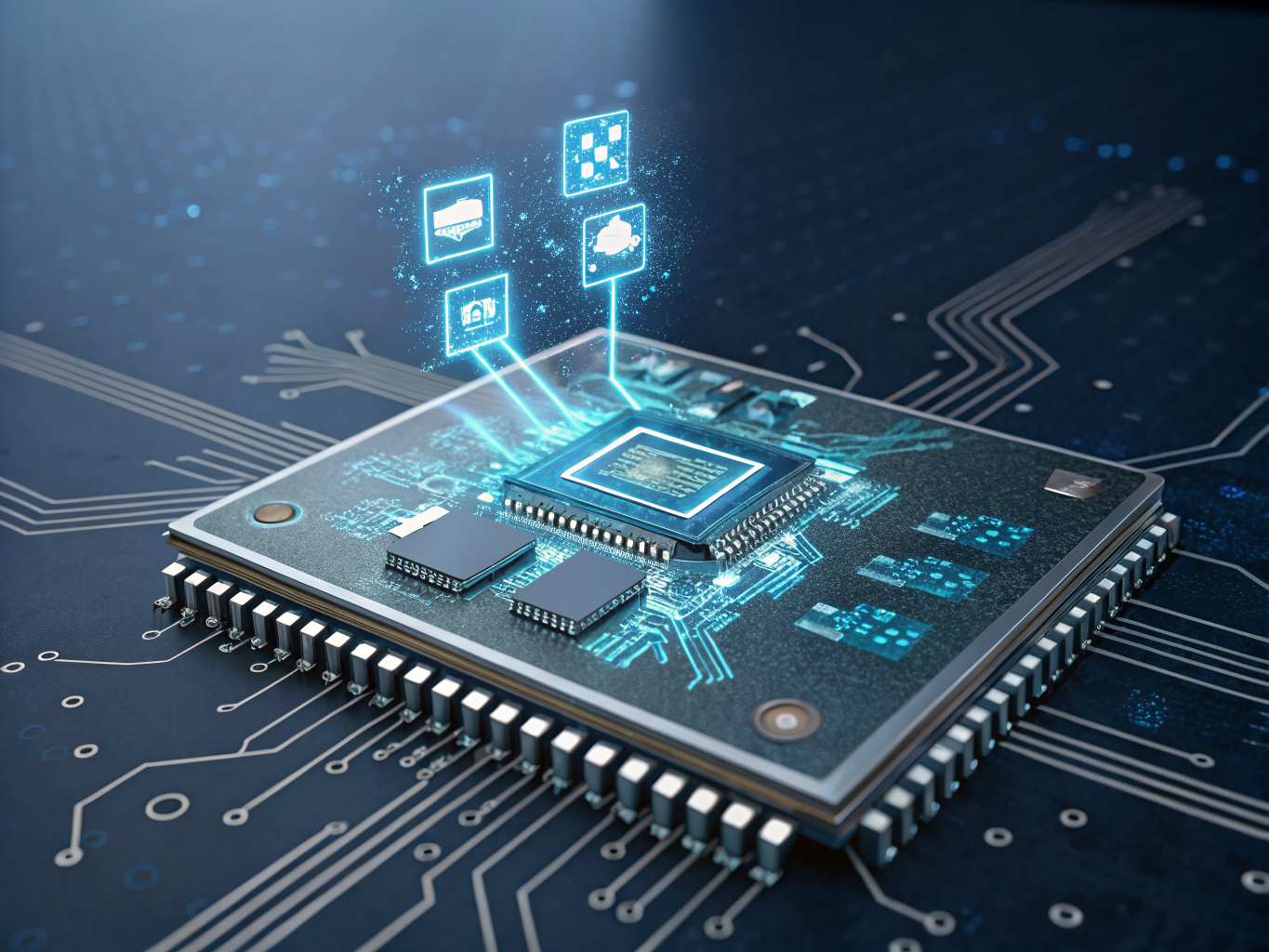AI Data Interconnect Internal Schematic